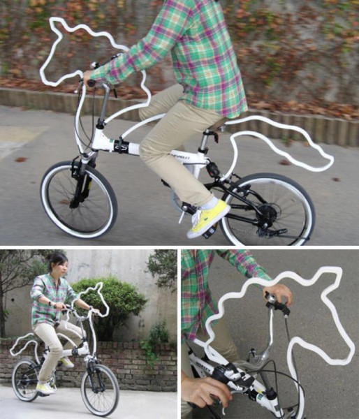 Photo of Велосипед в форме лошади