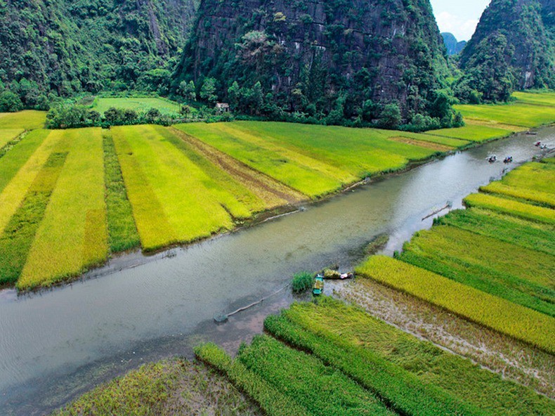 Photo of Карстовые горы и рисовые поля Вьетнама